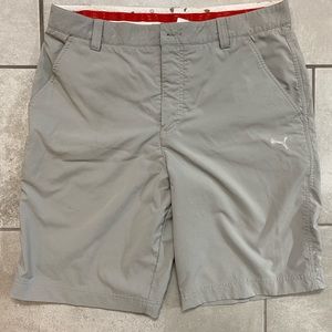 Men’s puma golf shorts size 34